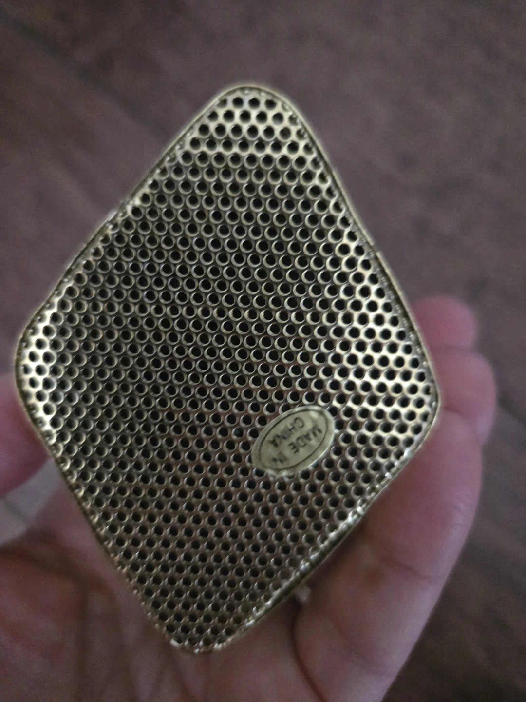 Gold-tone decorative trinket box - photo 3