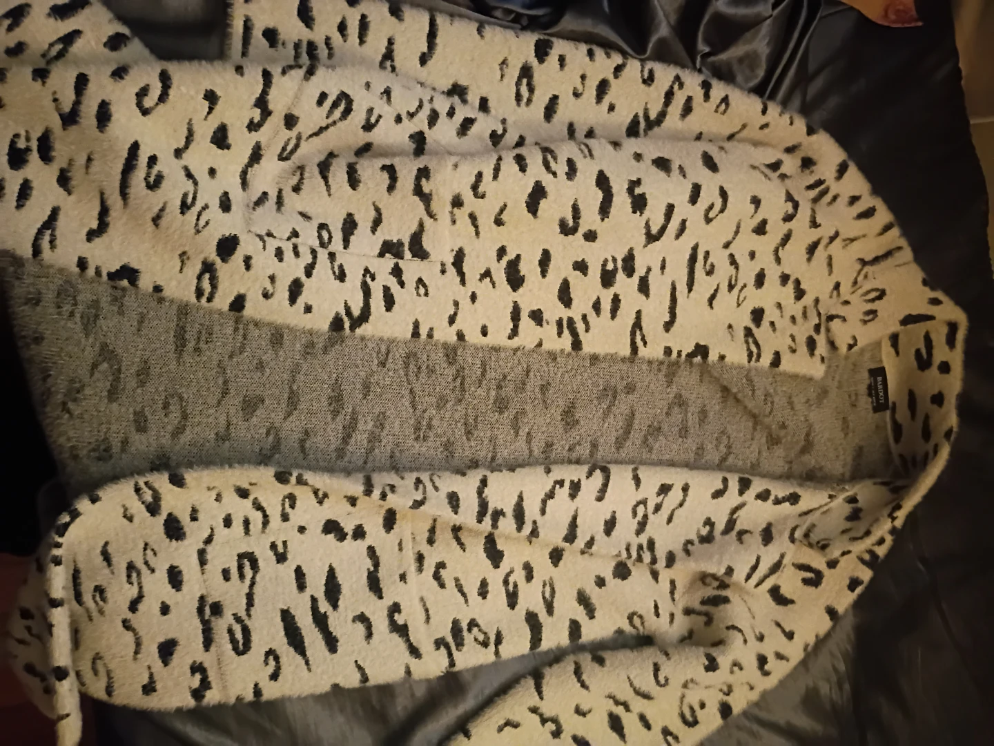Bardot Leopard Print Cardigan