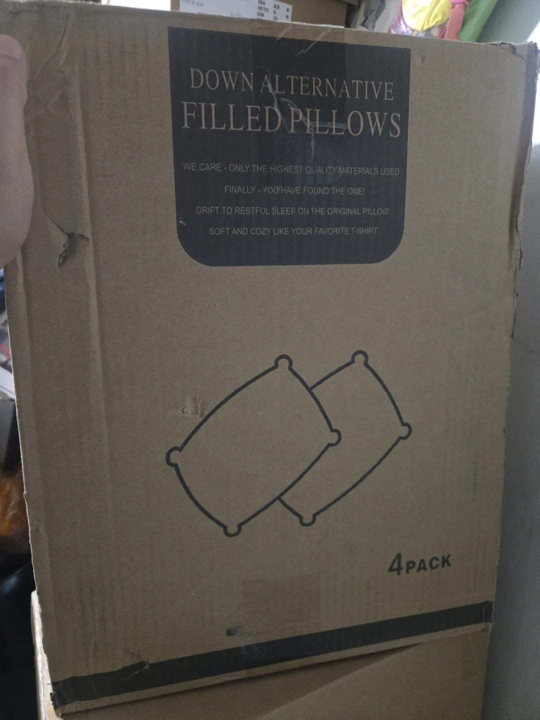 Set of 4 Down Alternative Pillows - photo 4