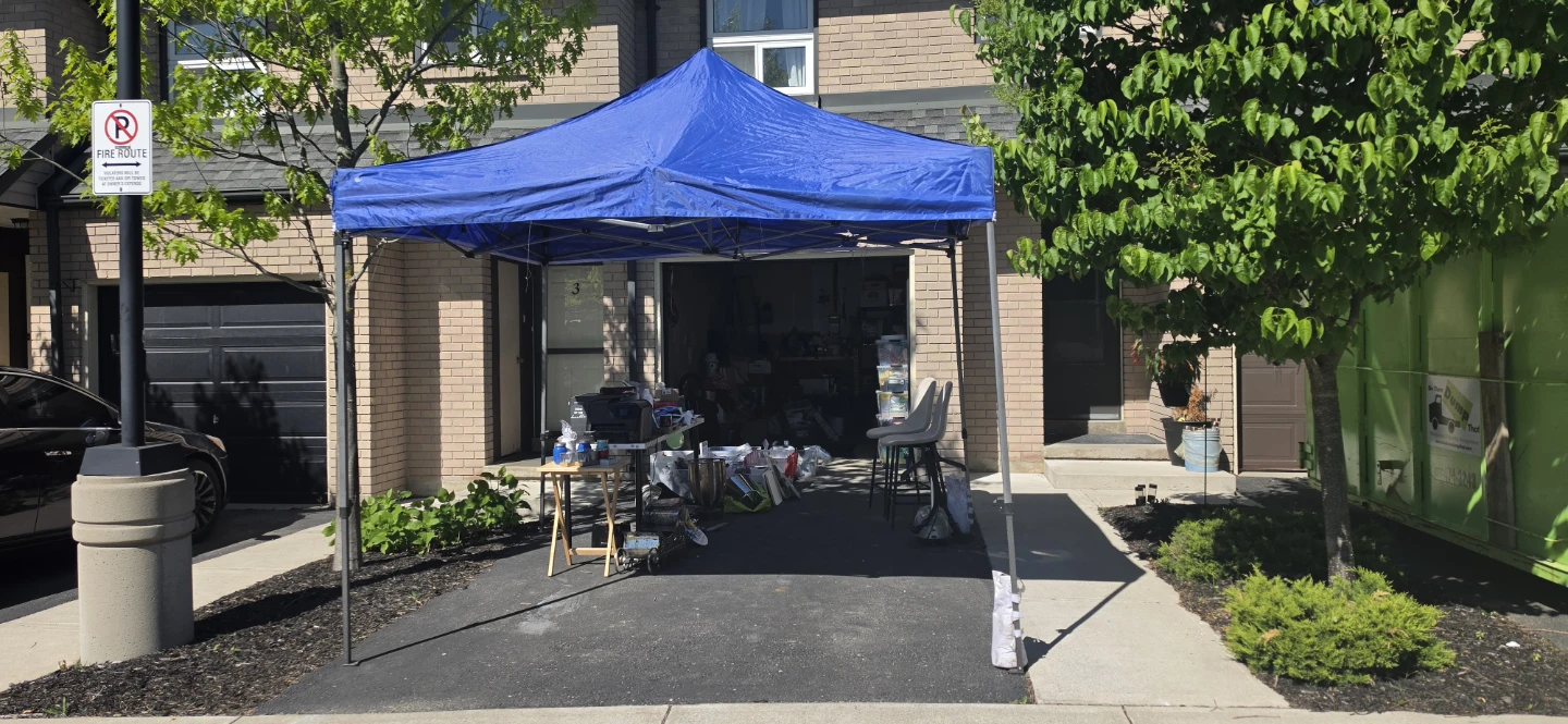 Blue Pop-Up Canopy Tent - photo 2