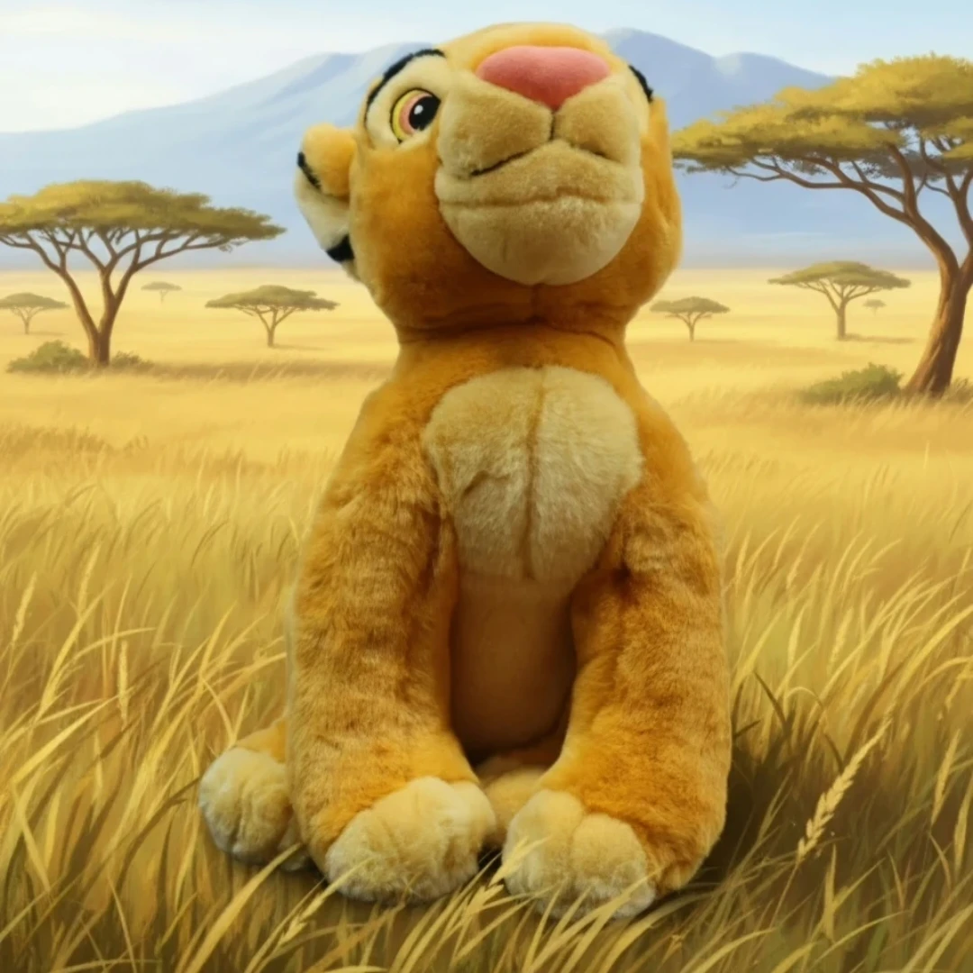 Disney The Lion: Young King Simba Plush Toy - photo 3
