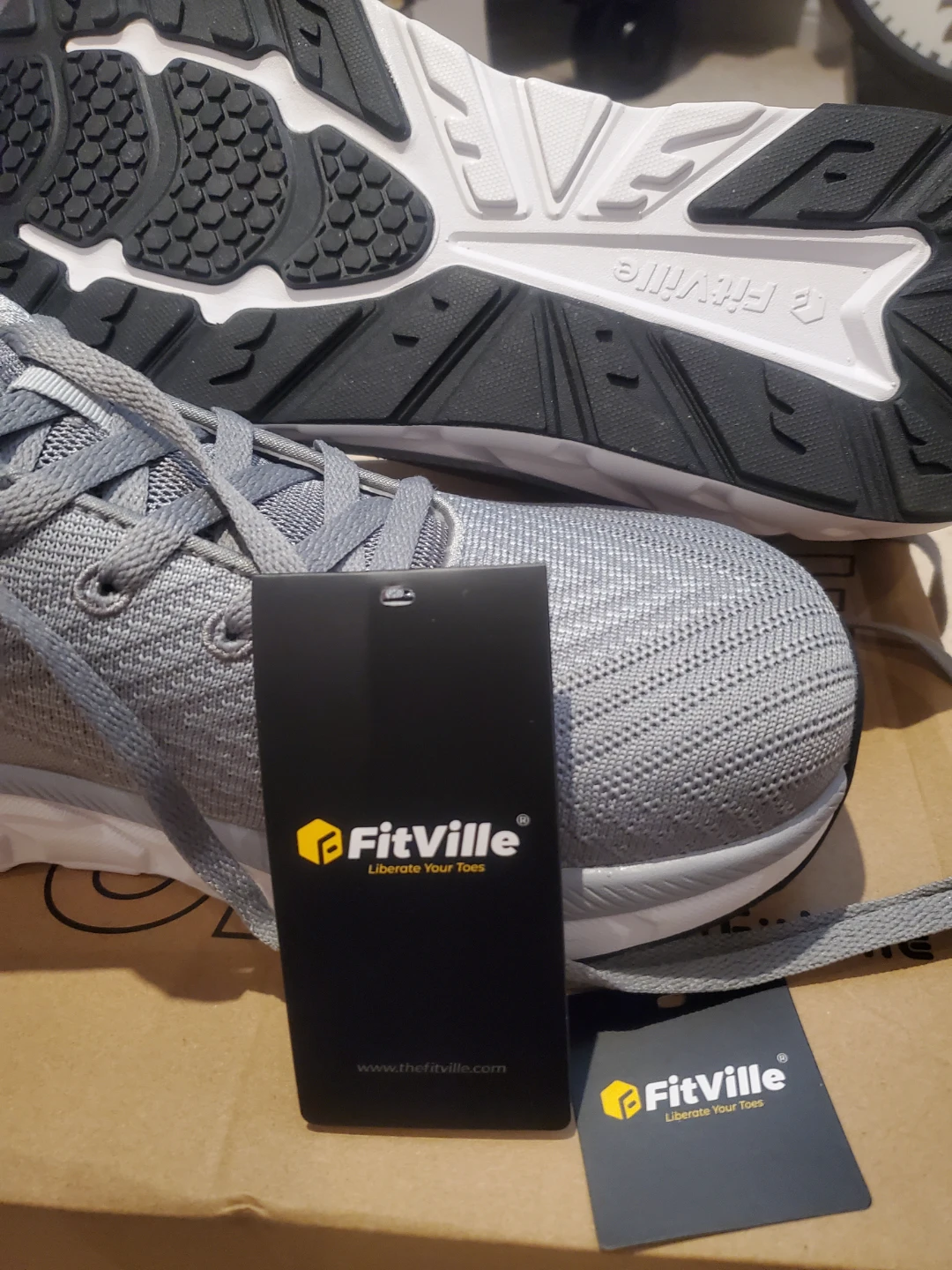 FitVille Men's Wide Width Sneakers - Size 11W - photo 2