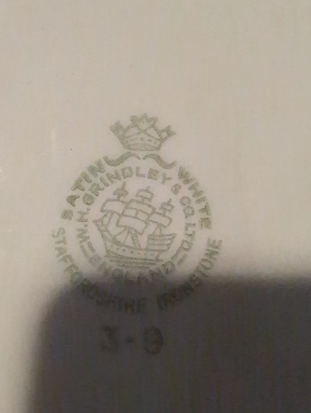 Grindley & Co. Ironstone Serving Platter - photo 3