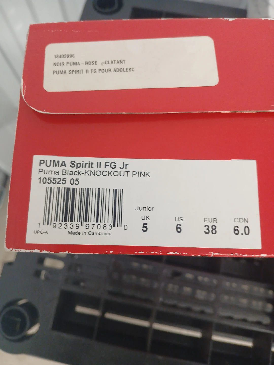 Puma Spirit II FG Jr Soccer Cleats - photo 2