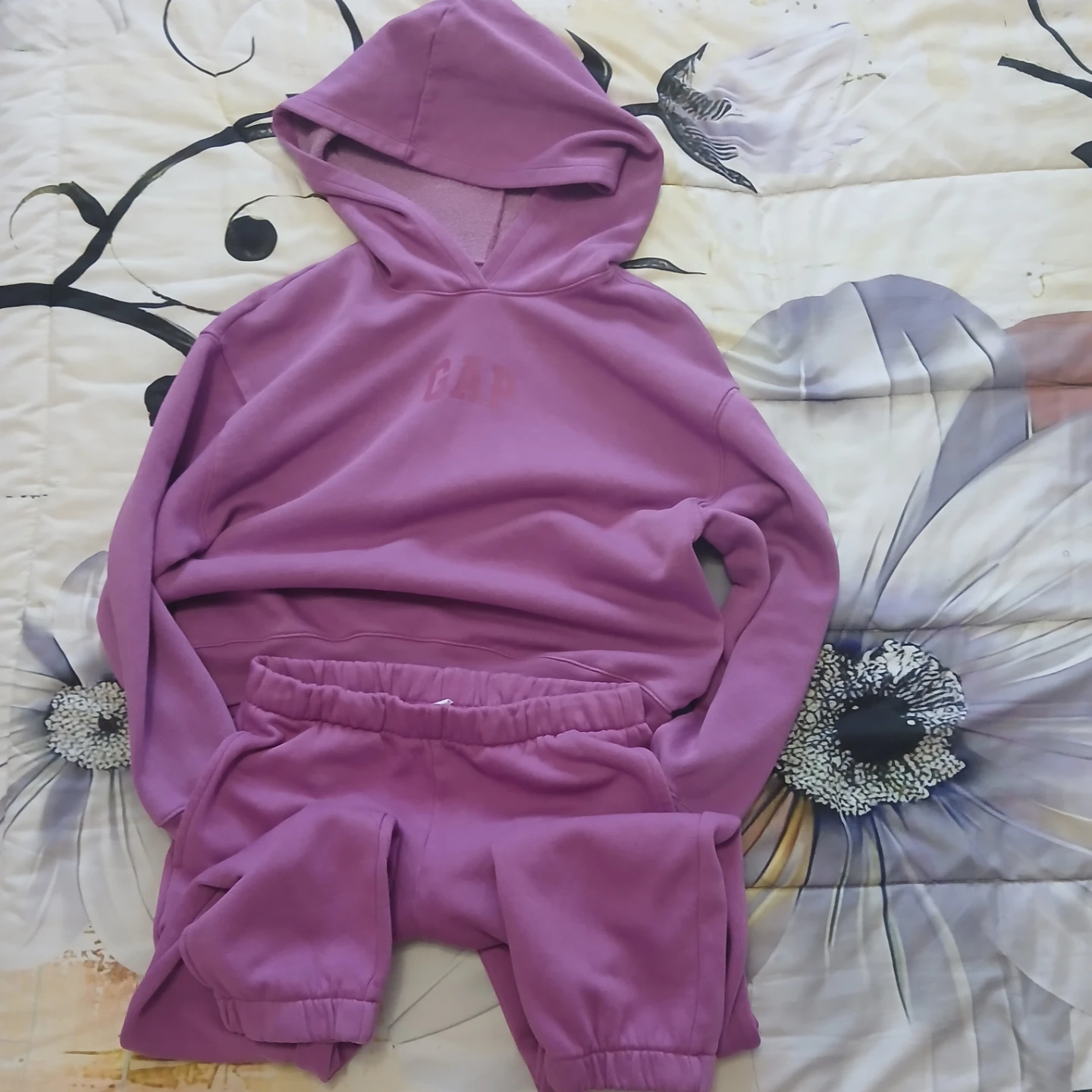 Gap Purple Hoodie and Joggers Set