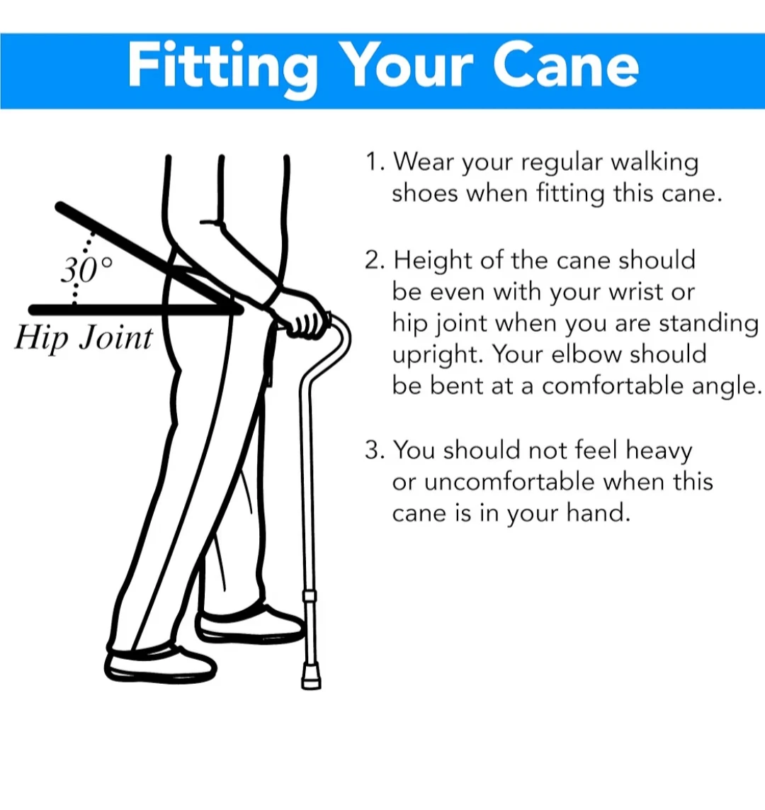Carex Offset Adjustable Walking Cane - photo 2