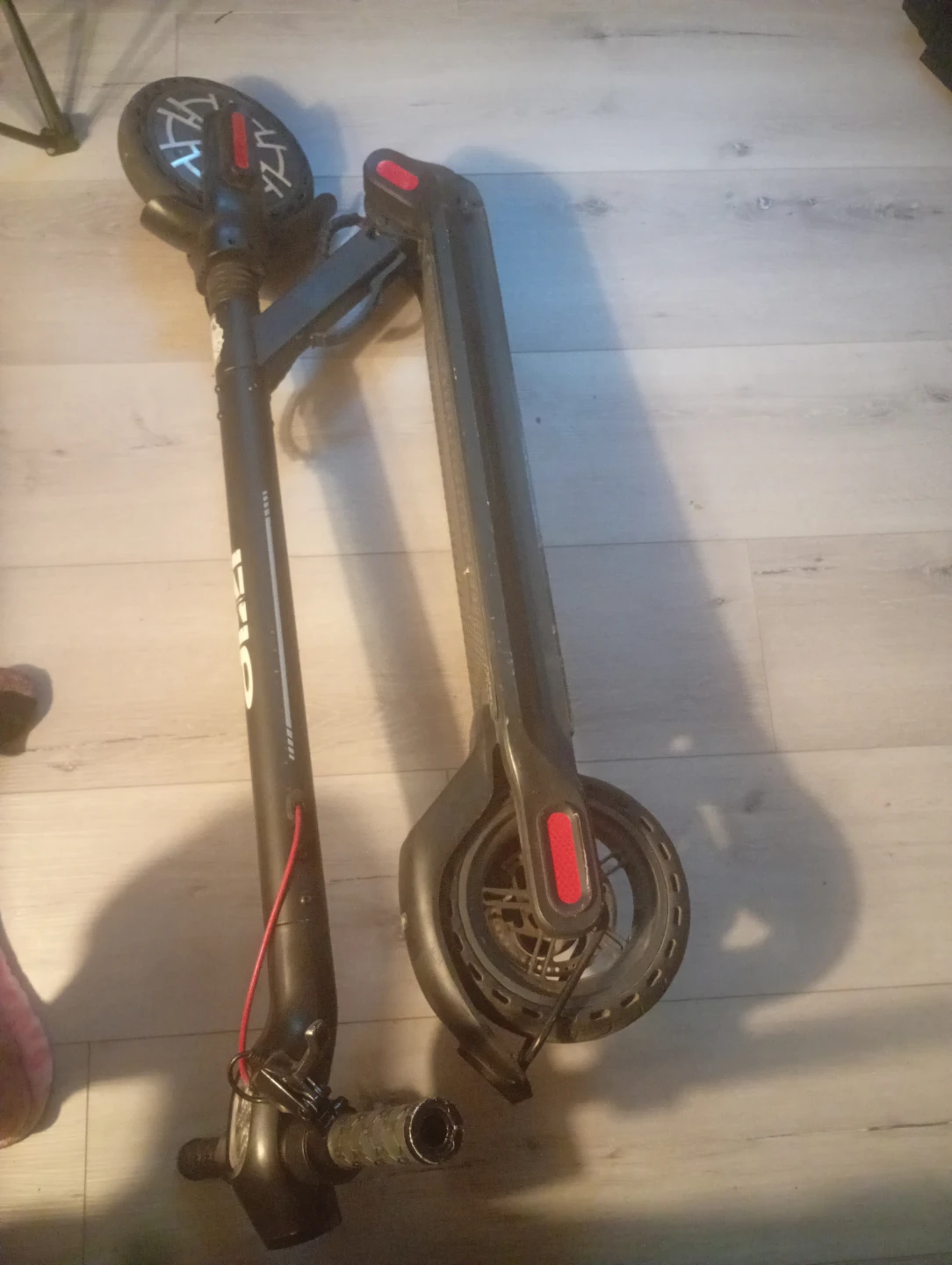 Black izip scooter