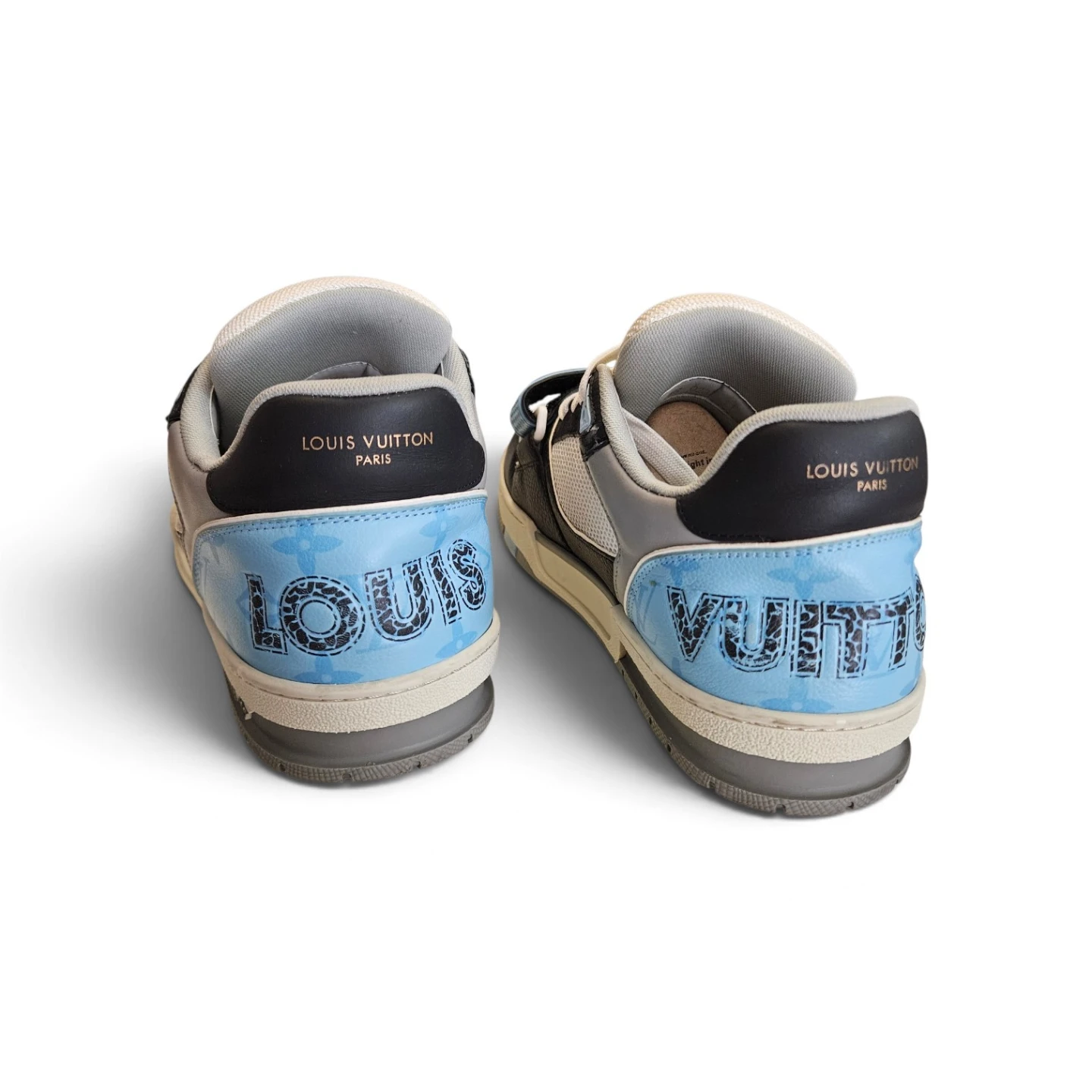 Louis Vuitton Trainers, blue and black - photo 4