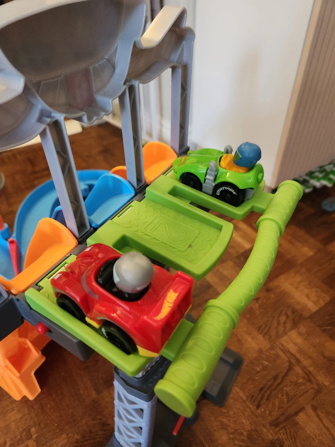 Fisher-Price Little People Hot Wheels Racing Set - photo 3