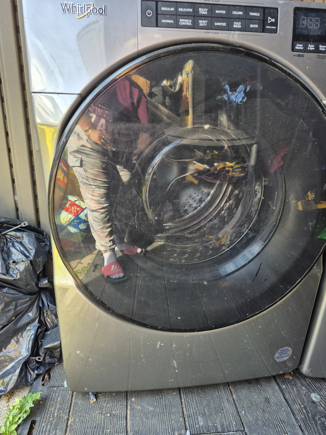 Whirlpool Front Load Washer and Dryer - photo 2