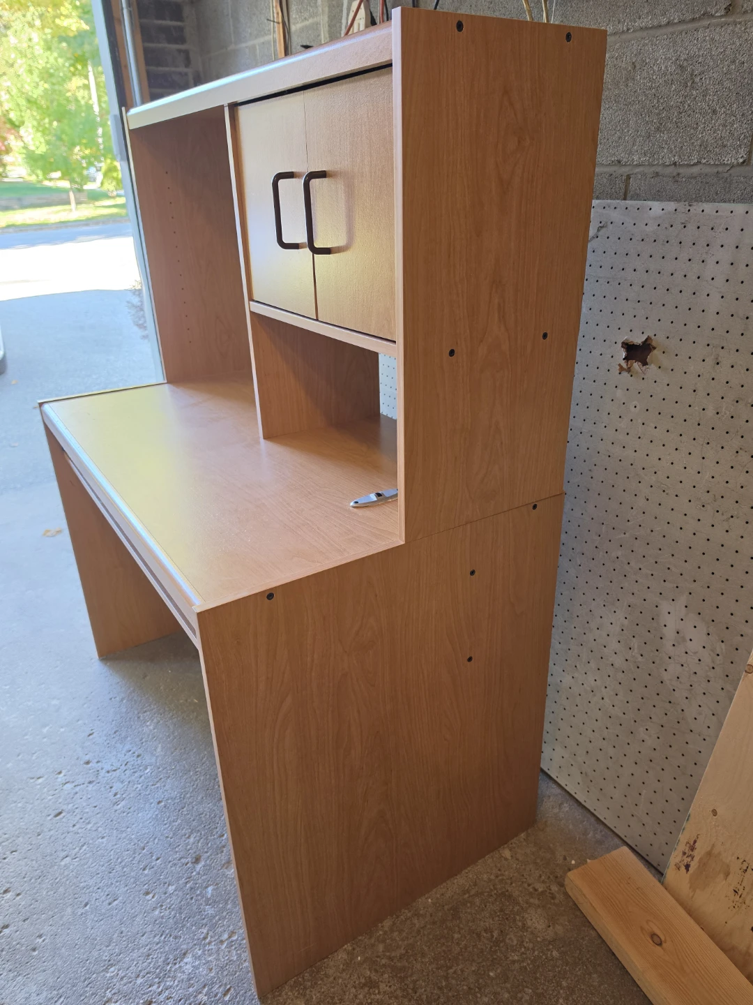 Student Computer desk with hutch - photo 5