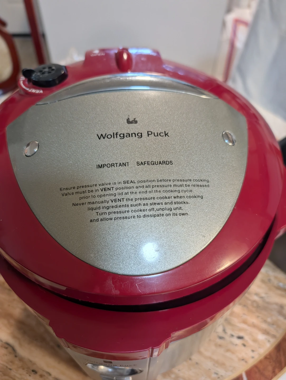 Wolfgang Puck Electric Pressure Cooker