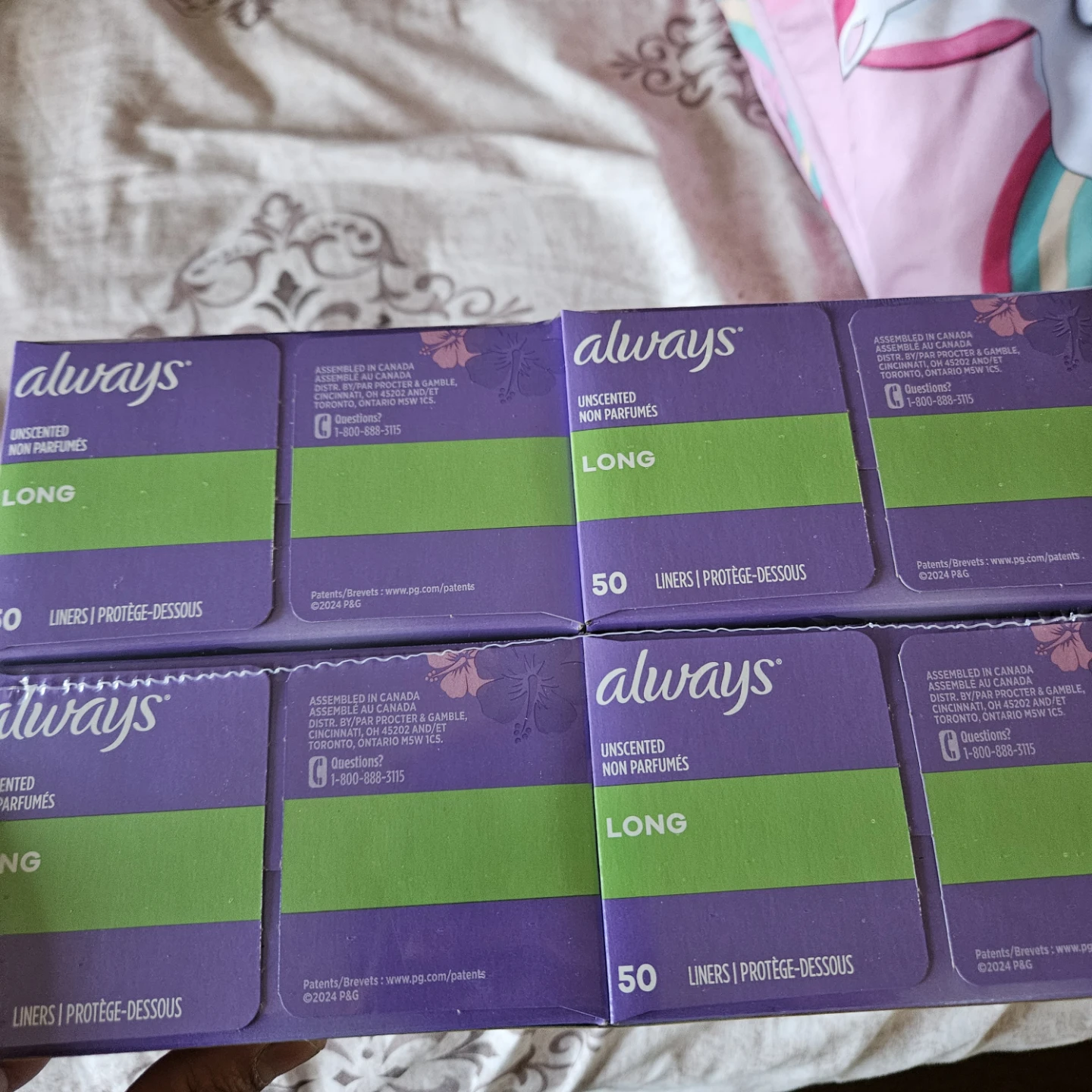 Always Long Unscented Liners, 200 Count - photo 2