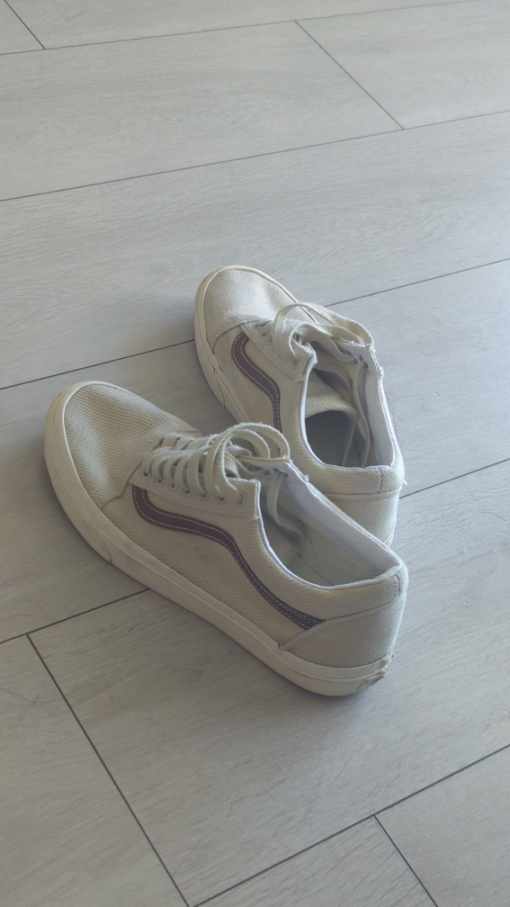 Vans Old Skool Beige Sneakers Size Men's 9