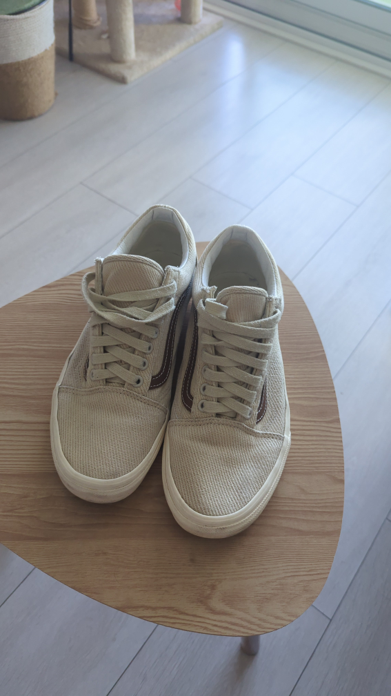 Vans Old Skool Beige Sneakers Size Men's 9 - photo 3