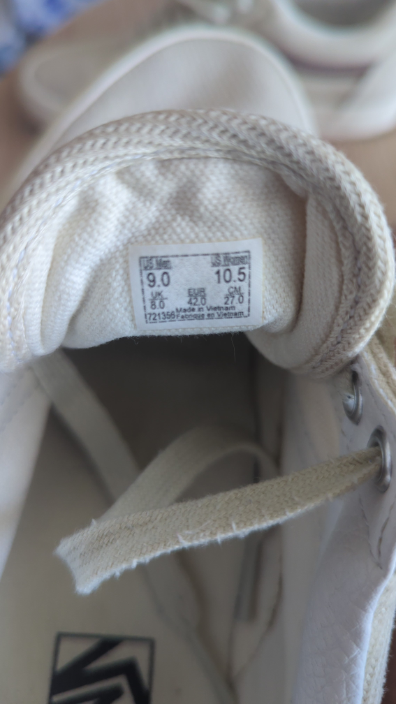 Vans Old Skool Beige Sneakers Size Men's 9 - photo 4