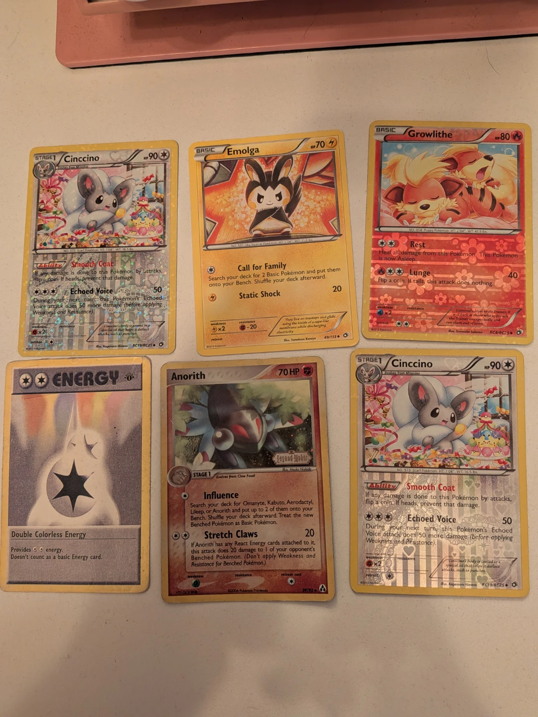 Assorted Pokemon Trading Cards - 6 Cards - photo 3