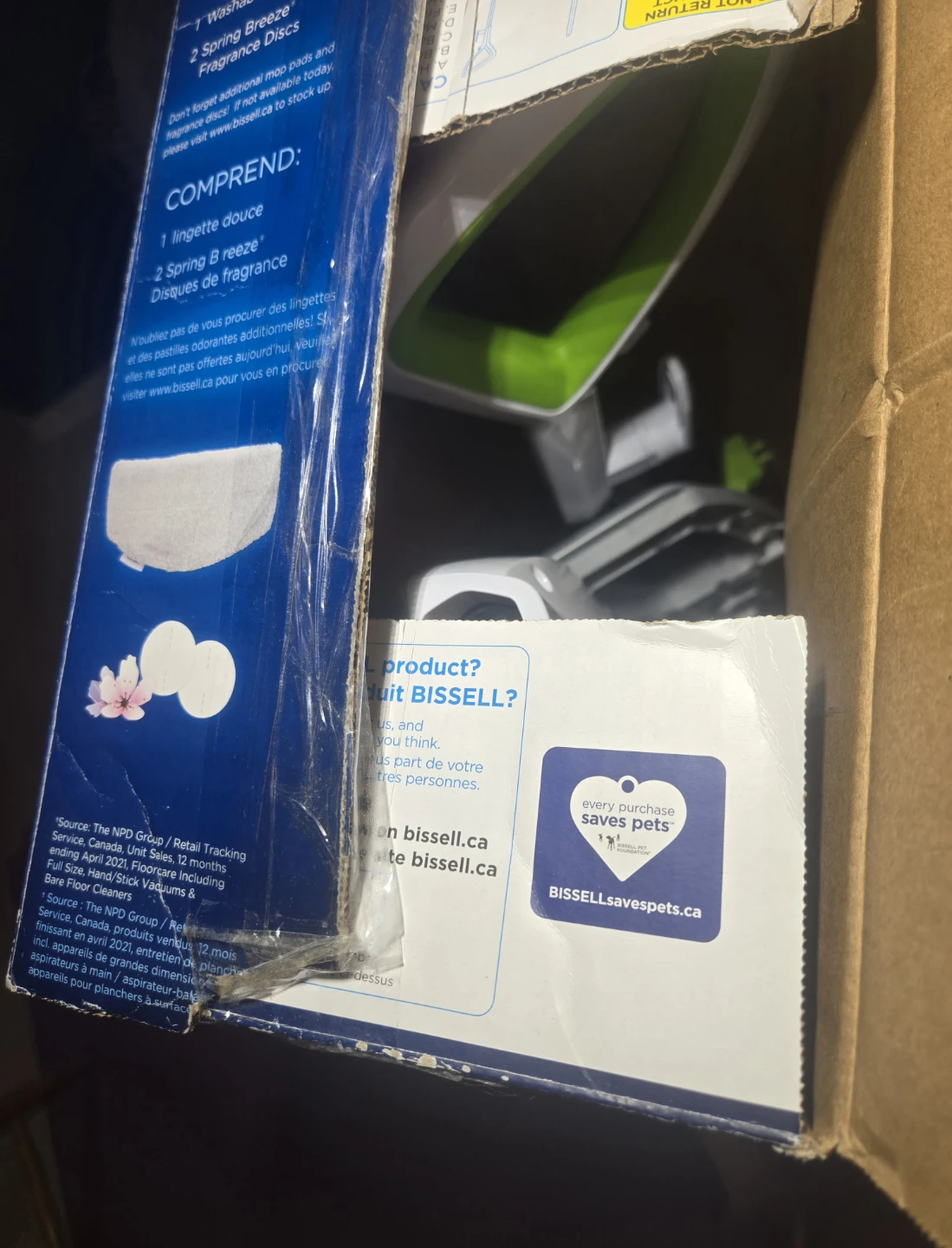 Bissell PowerFresh Hard Floor Steam Mop.  Brand new in box. - photo 4