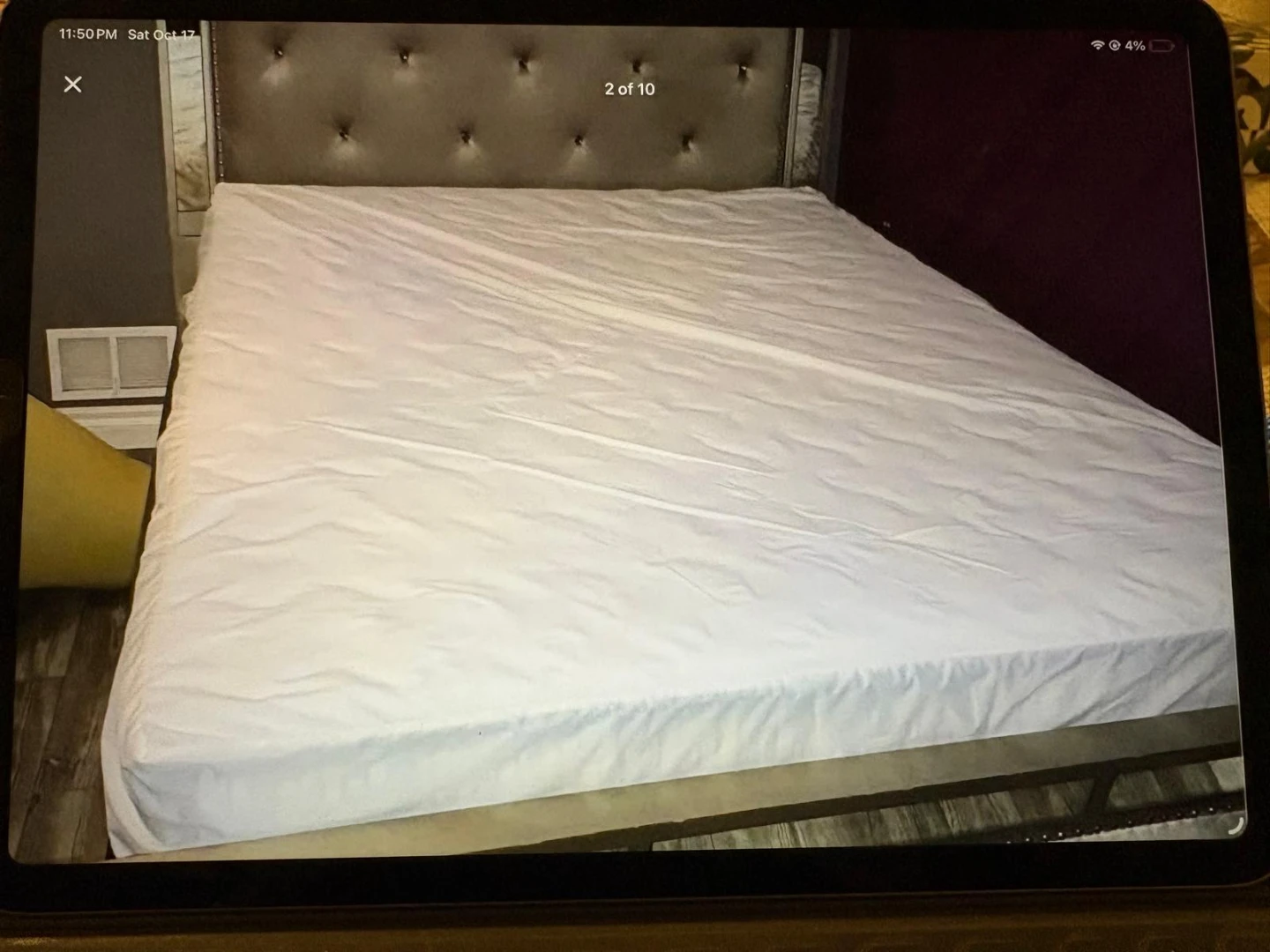 Tufted Upholstered Bedroom set - photo 2