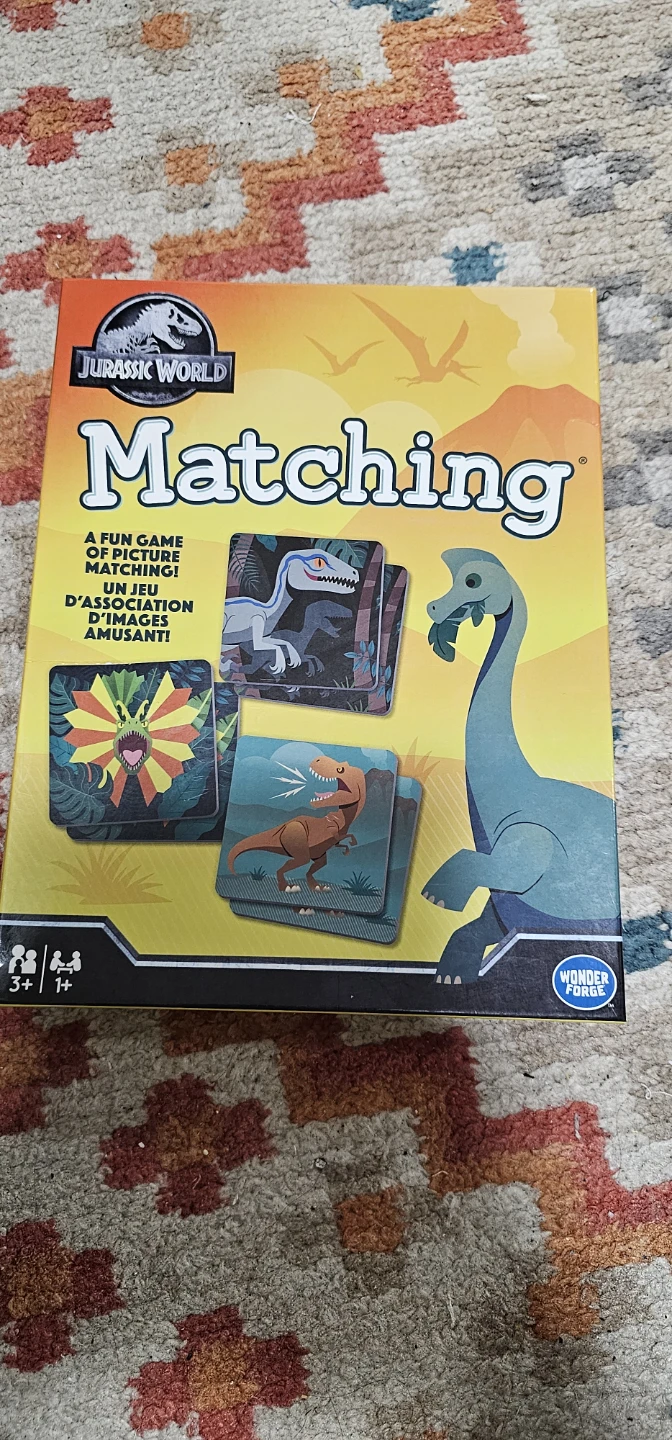Jurassic World Matching Game