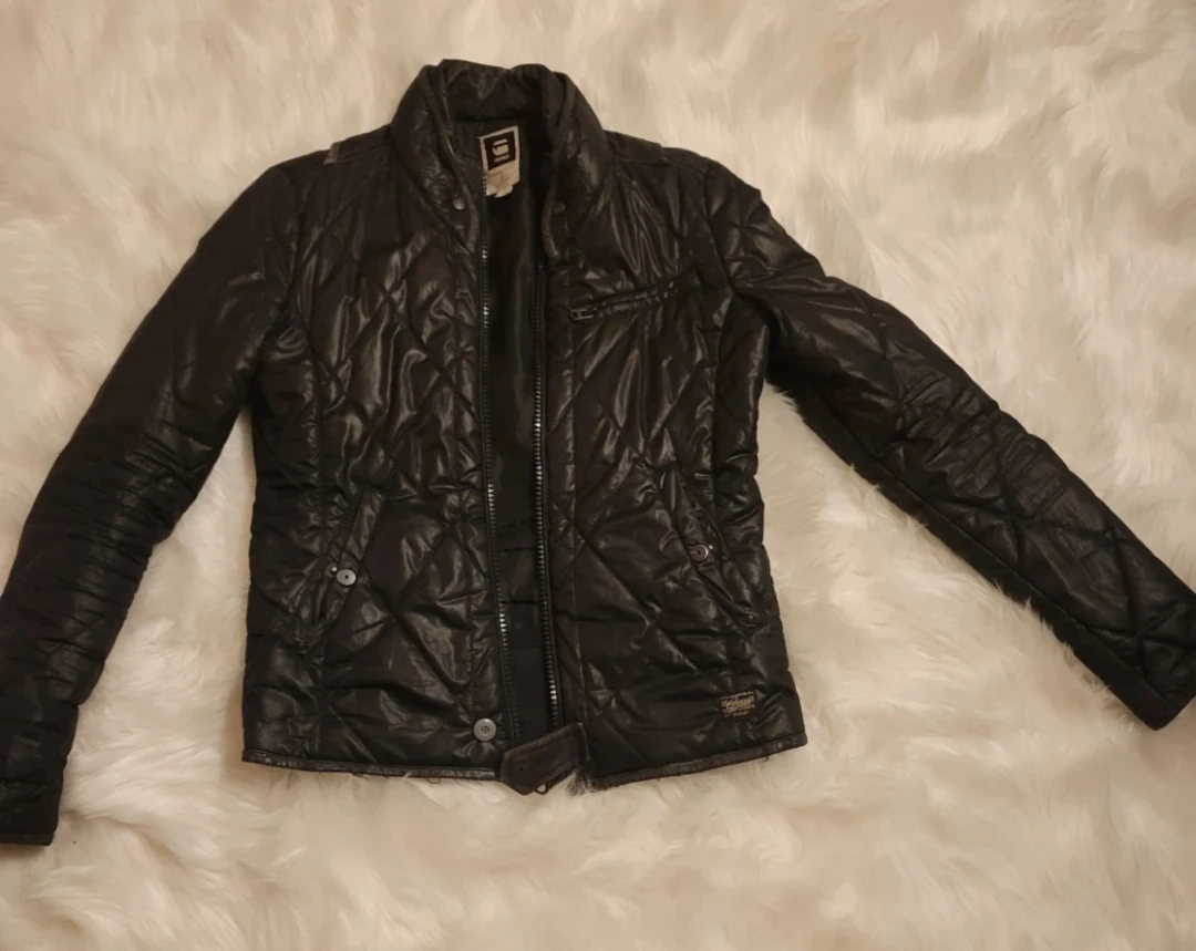 G-Star RAW Quilted Jacket Black