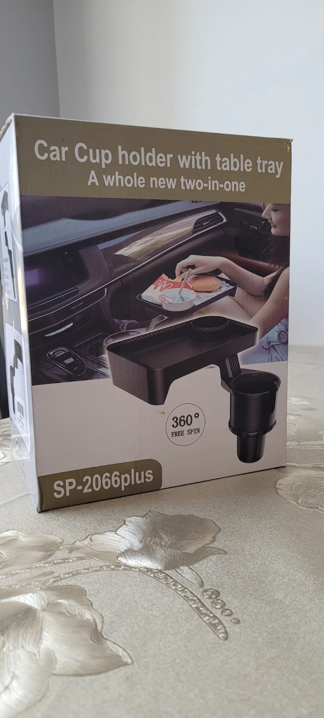 SP-2066plus Car Cup Holder with Table Tray - photo 2