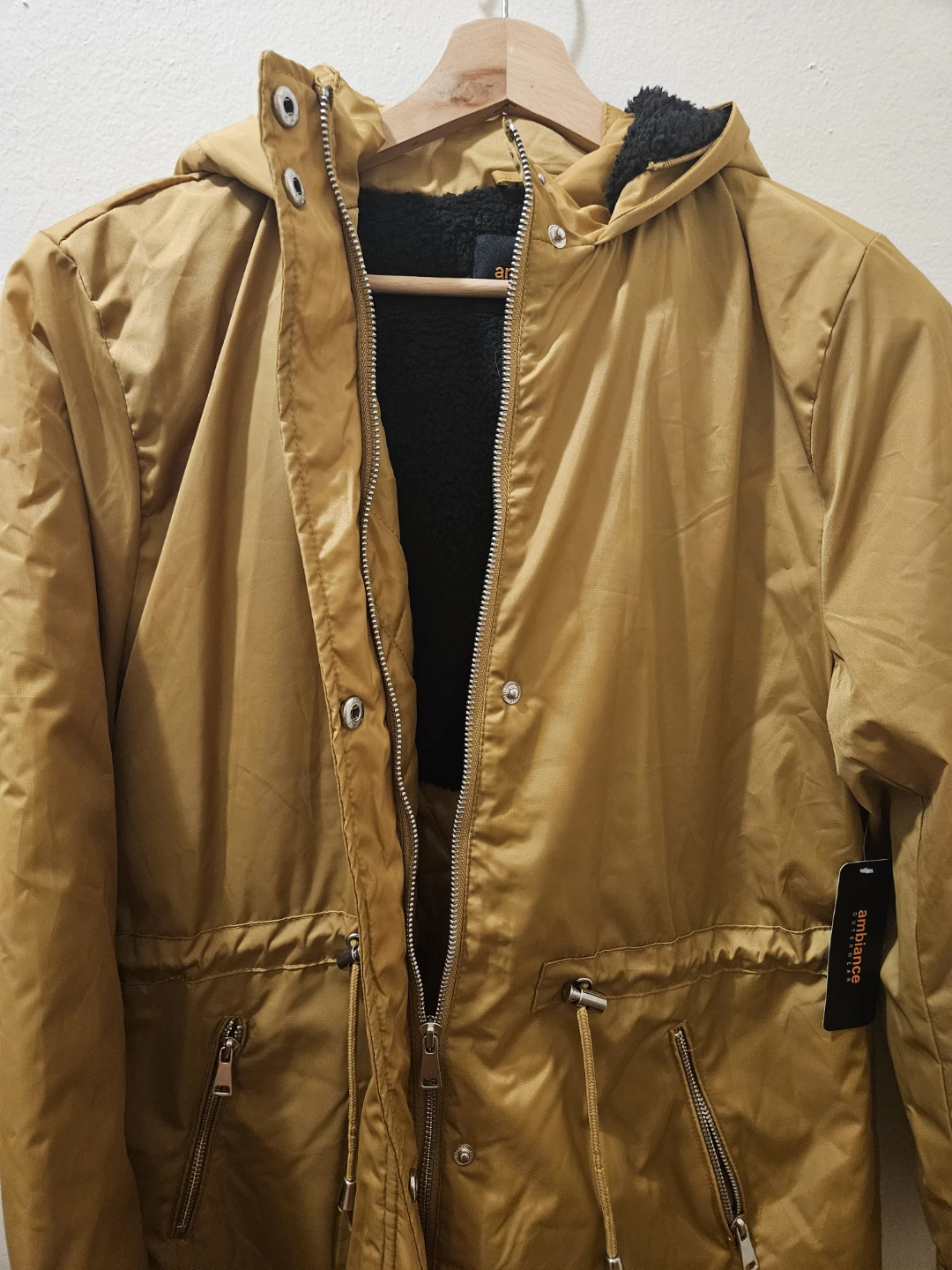 Ambiance Outerwear Hooded Jacket