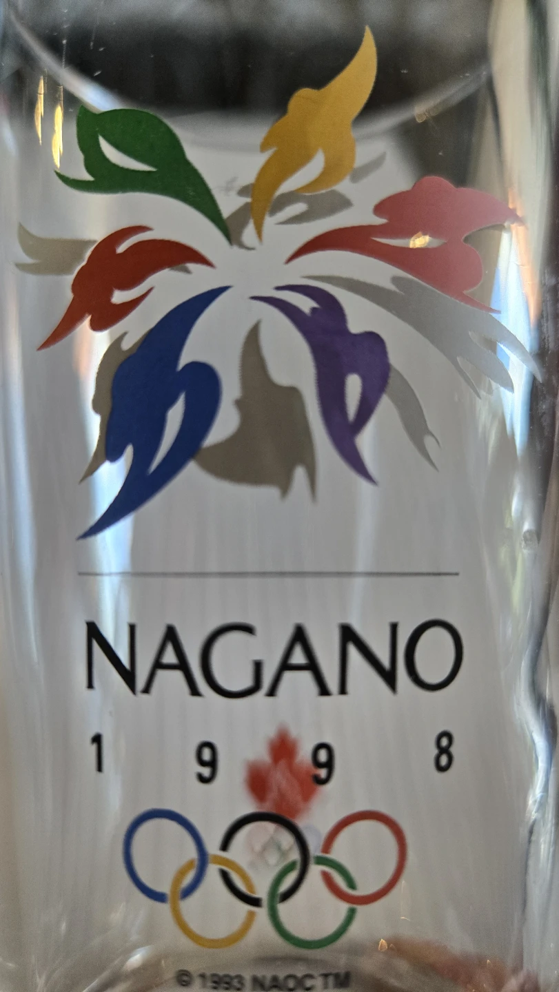 Two 1998 Nagano Olympic Commemorative Glasses - photo 2