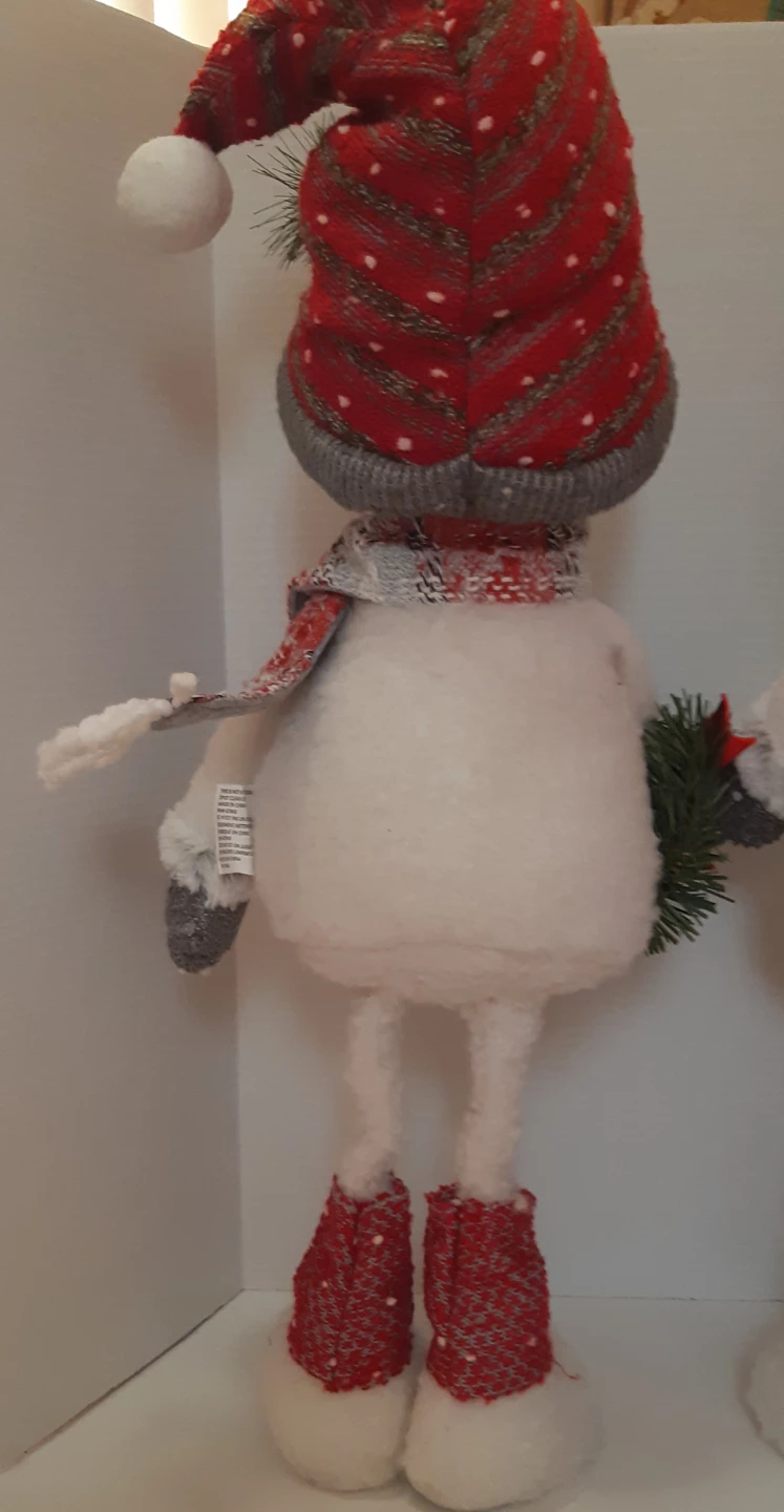 Christmas Snowman Figures set of 2 outdoor/indoor - photo 5