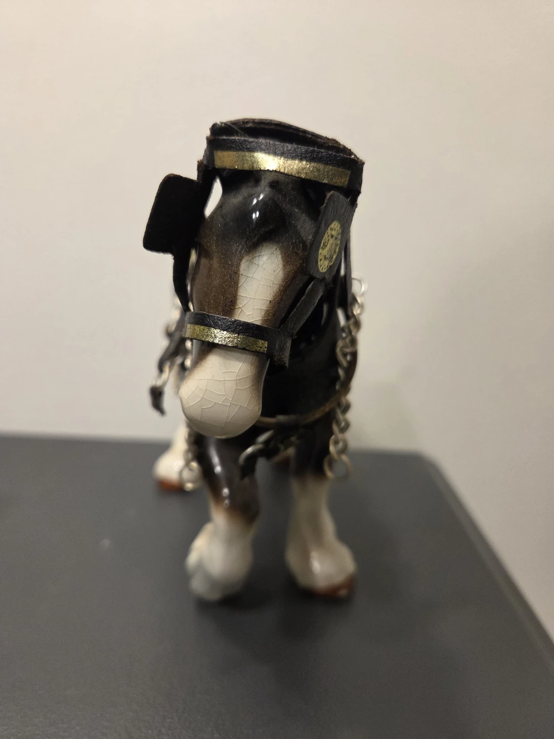 Ceramic Draft Horse Figurine - photo 4