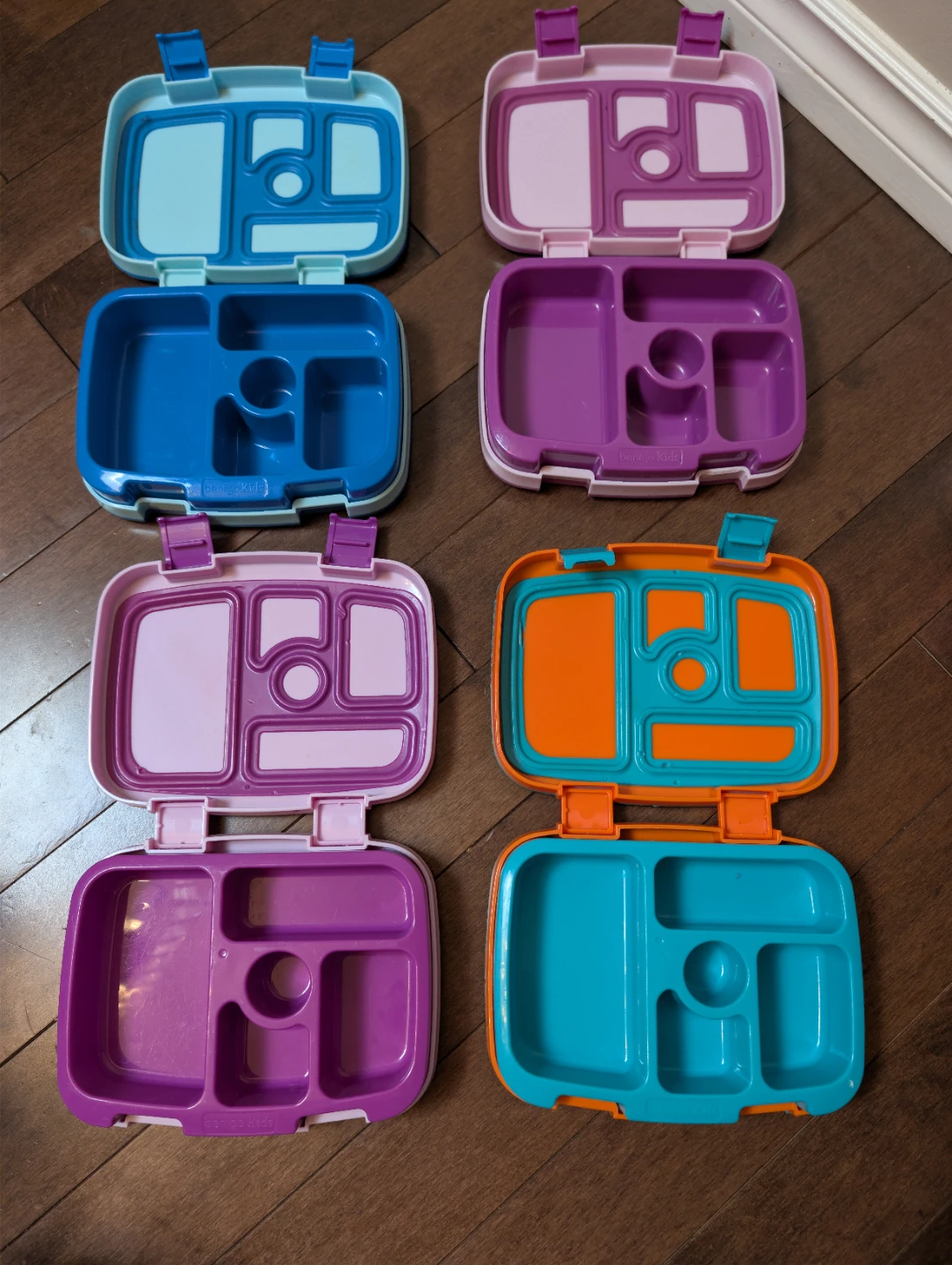 Set of 4 Bentgo Kids Lunch Boxes