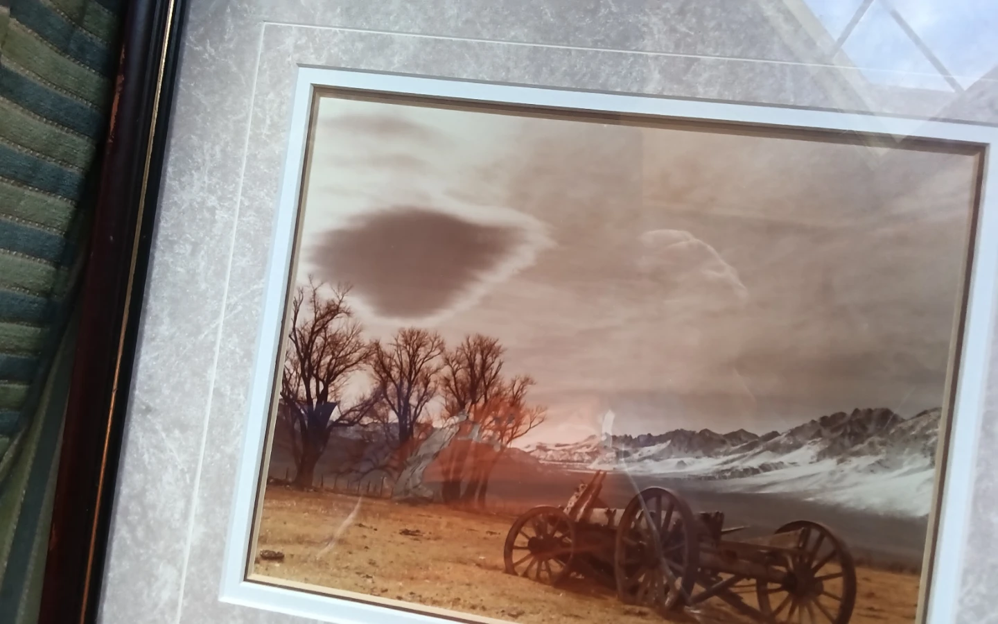 Dennis Flaherty Framed Sepia Photo – Owens Valley - photo 4