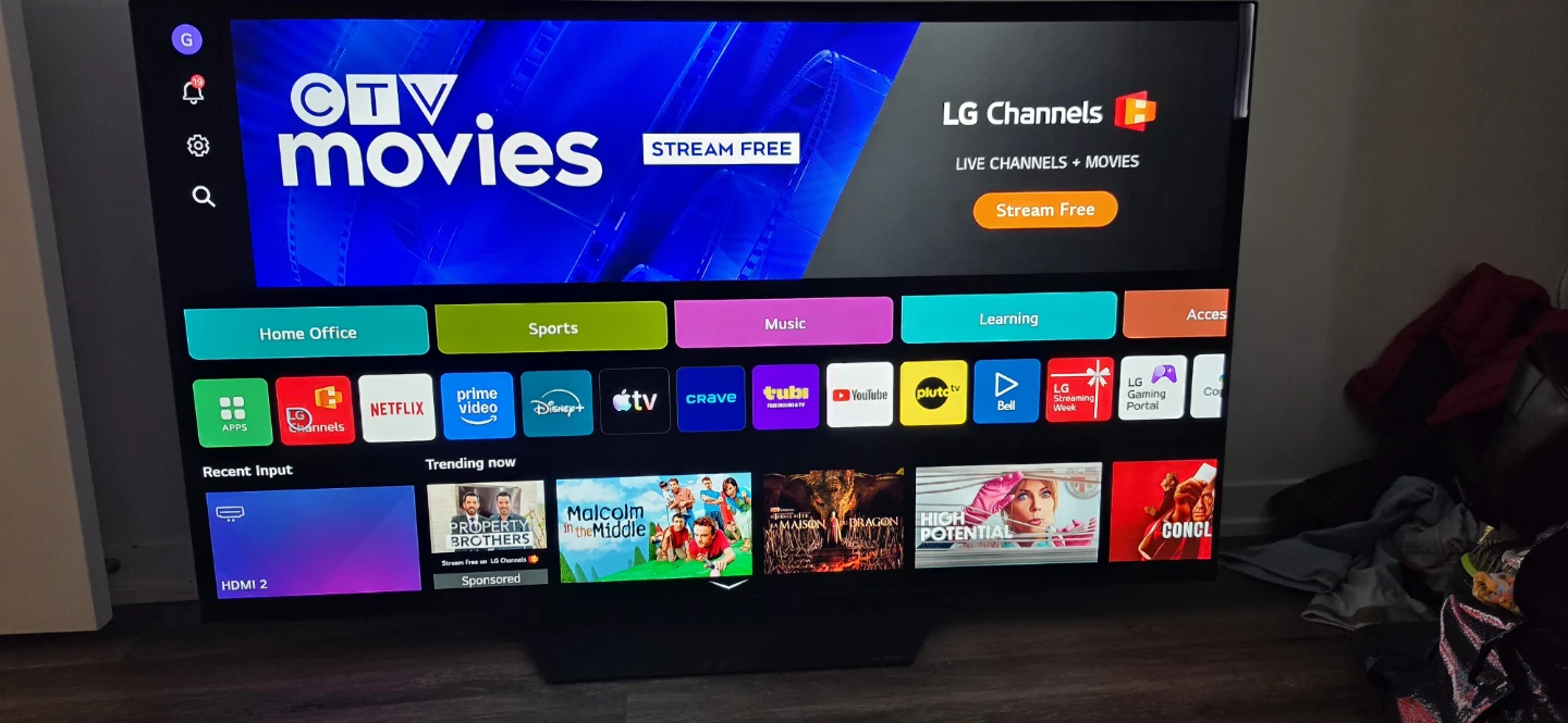 LG 55-inch OLED B2 Smart TV
