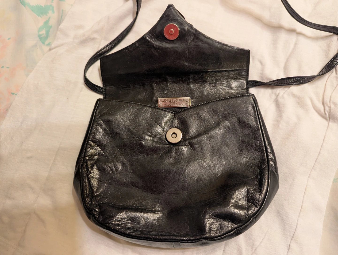 Charles Jourdan Paris leather crossbody bag - photo 5