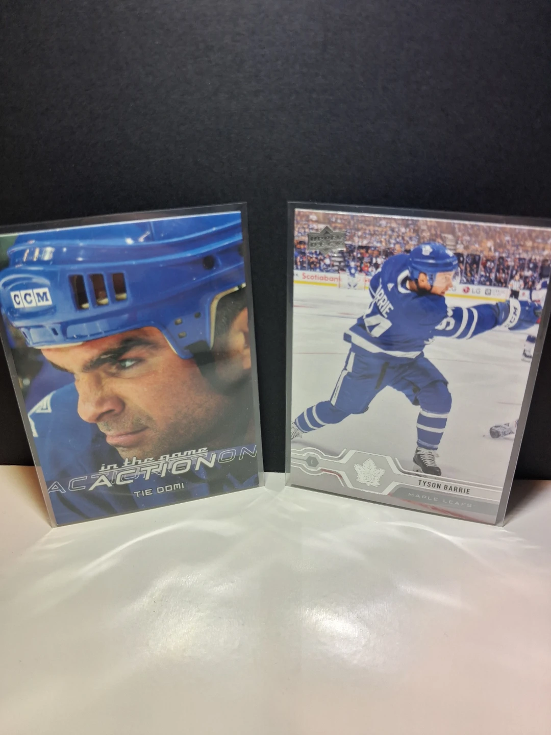 Tie Domi and Tyson Barrie Toronto Maple Leafs Lot