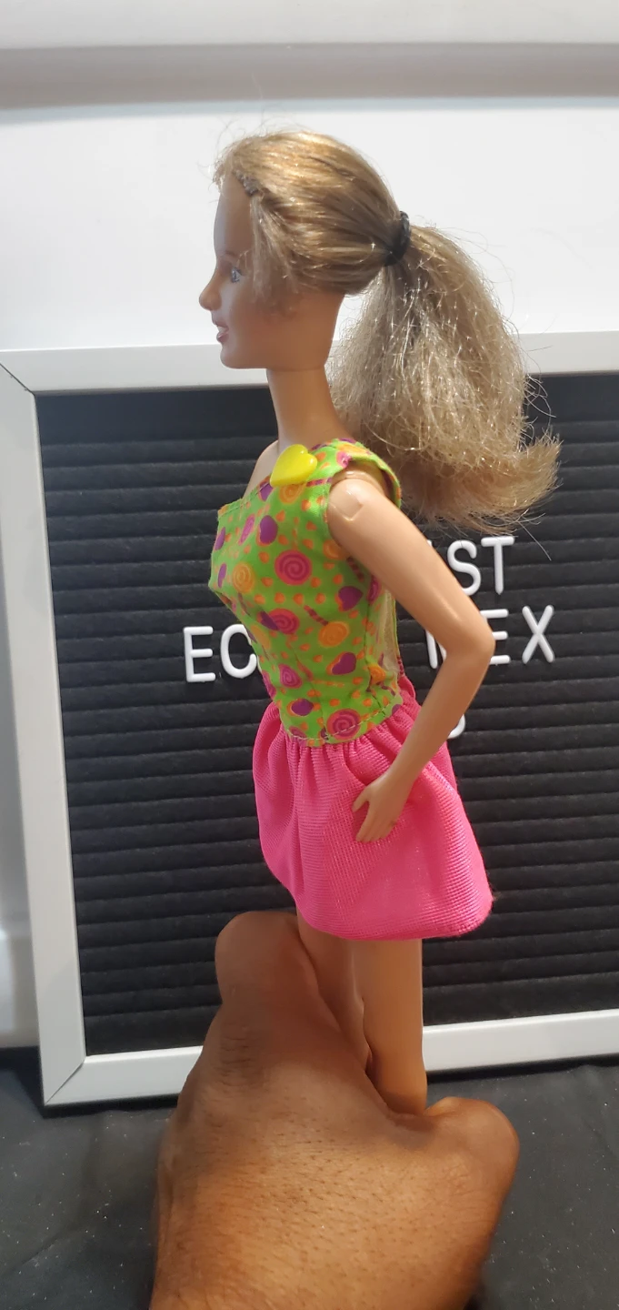 1999 Barbie Doll with Candy Print Top - photo 2