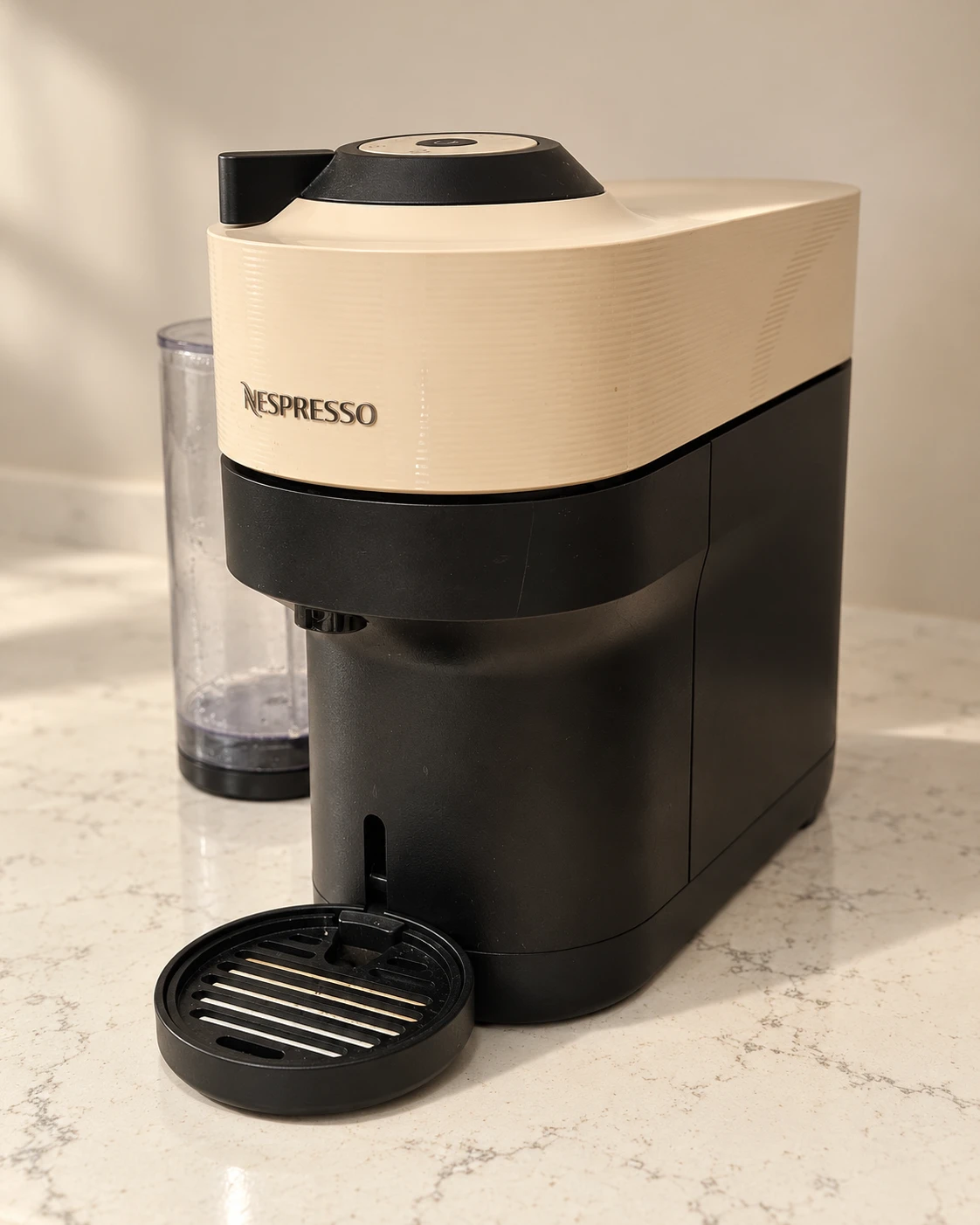 Nespresso Vertuo Pop+ Coffee & Espresso Machine – Coconut White