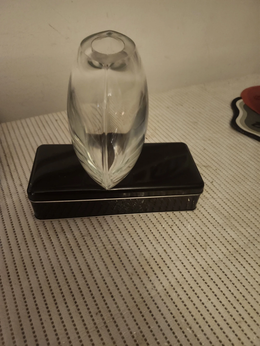 Clear Glass Decorative Vase - photo 5