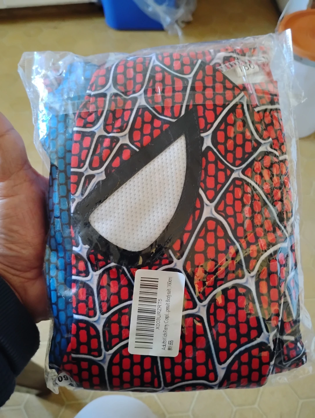 Spider-Man Cosplay Bodysuit 160cm