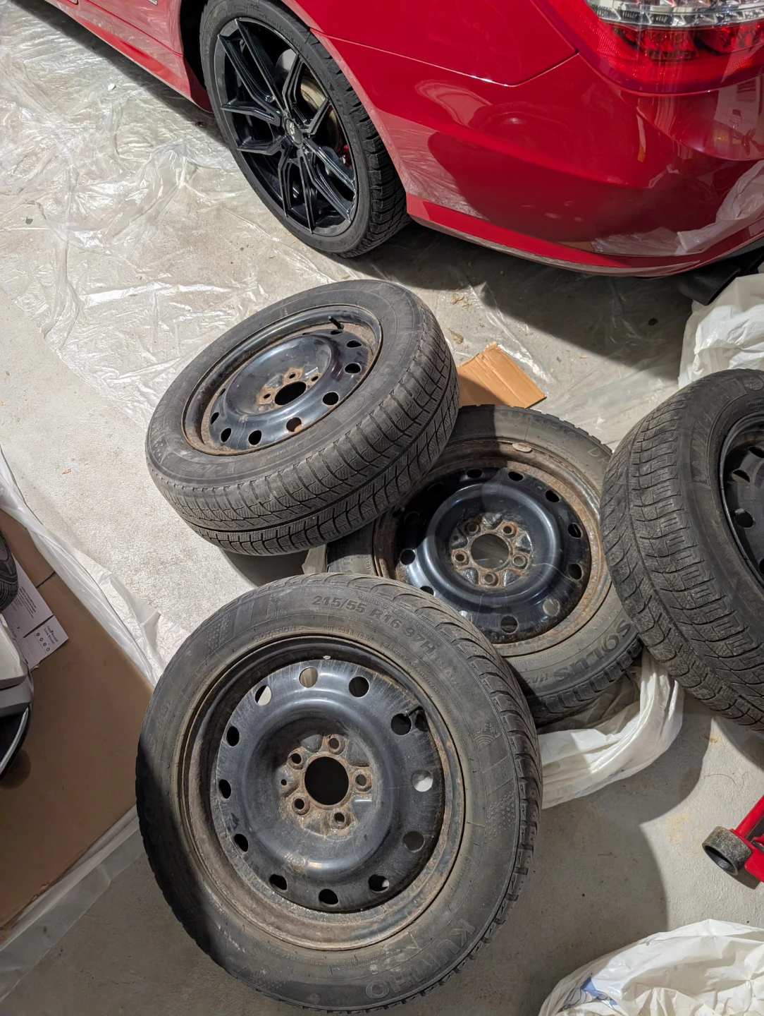 Winter tires Honda Accord - photo 3