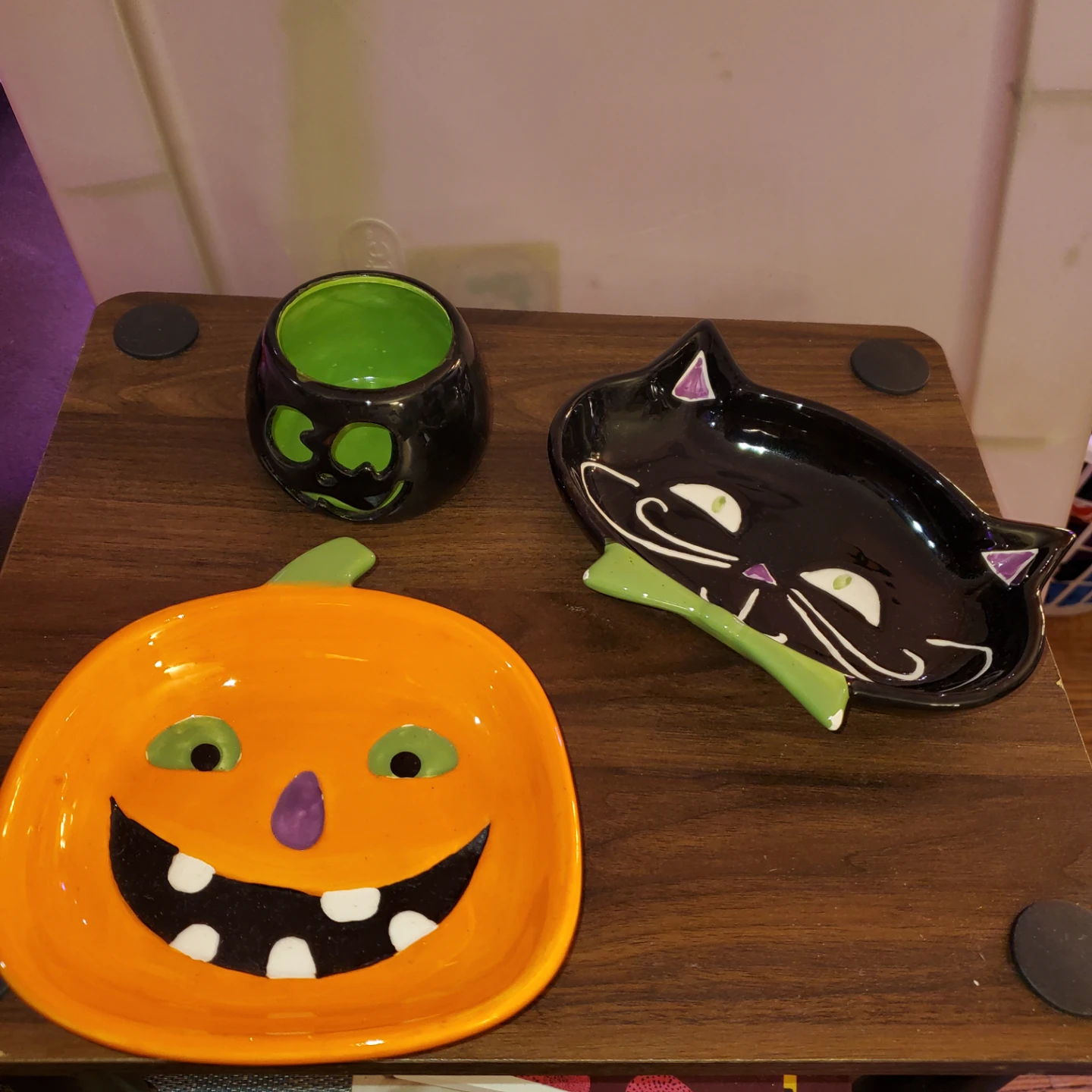 Halloween Ceramic Trio