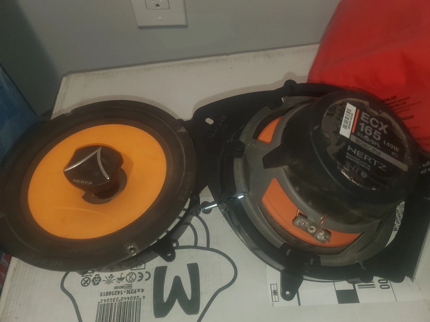 Hertz ECX 165 Energy Coaxial Speakers