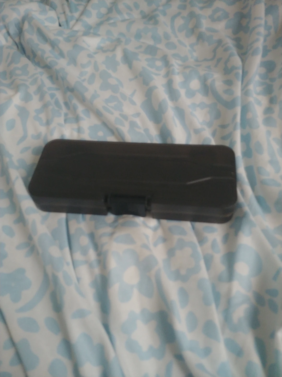 Black Plastic Storage Case