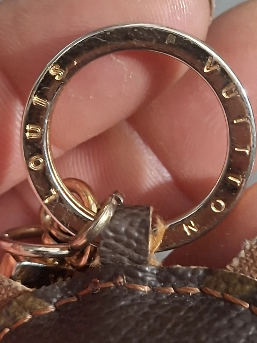 Louis Vuitton Bear Bag Charm Keychain + HERMÈS LOCK W/2 KEYS - photo 3