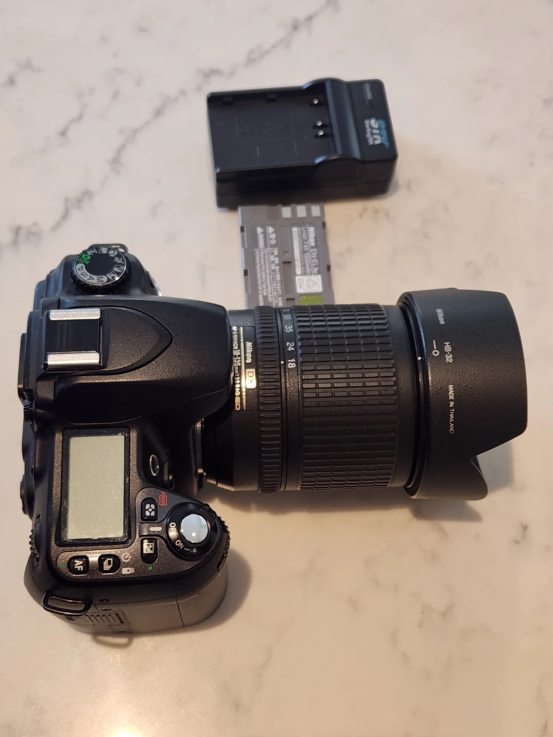Nikon D80 Camera with 18-135mm Lens