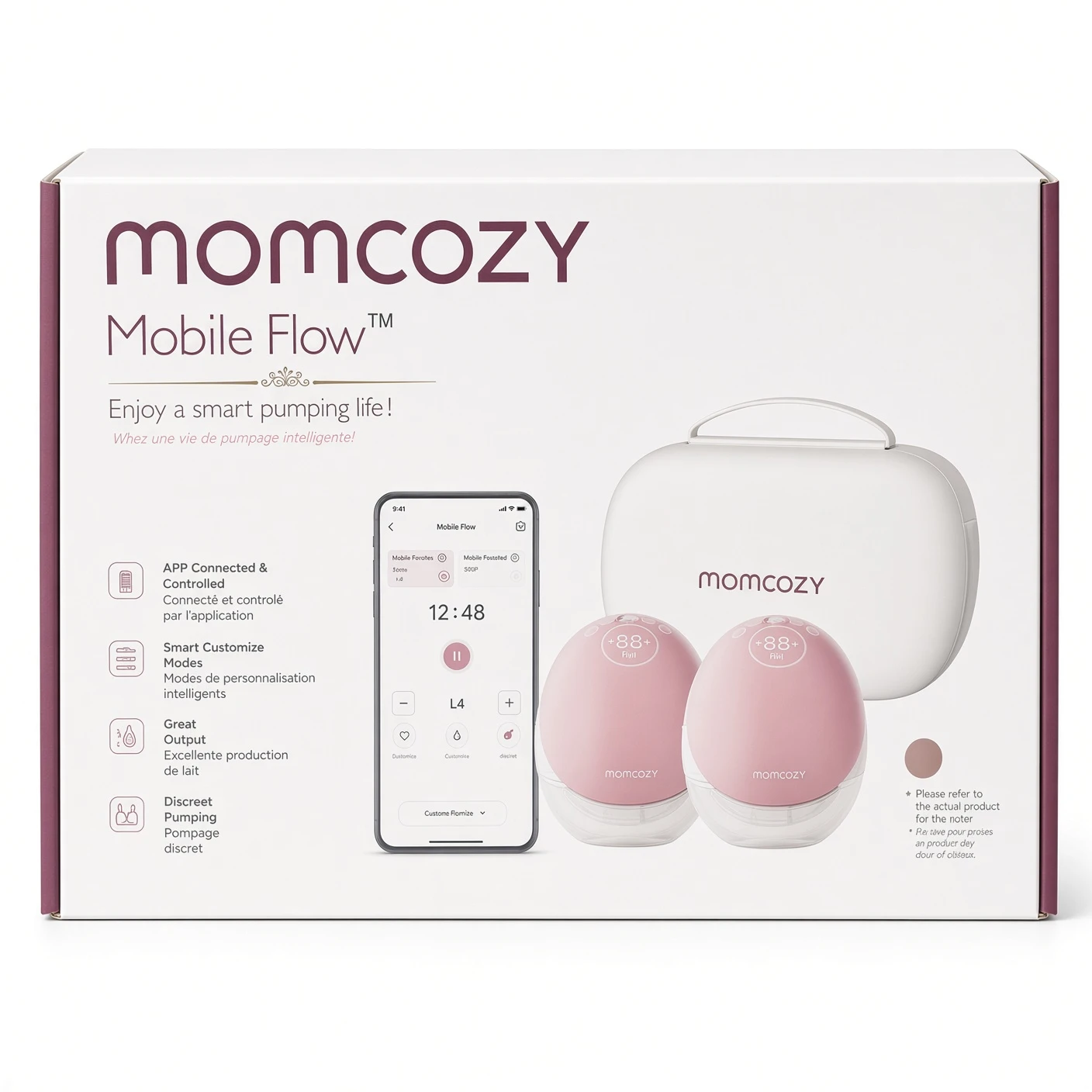 Momcozy Mobile Flow Hands-Free Breast Pump