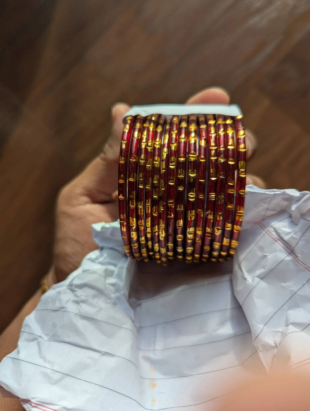 Assorted Set of Glass Bangles - photo 4