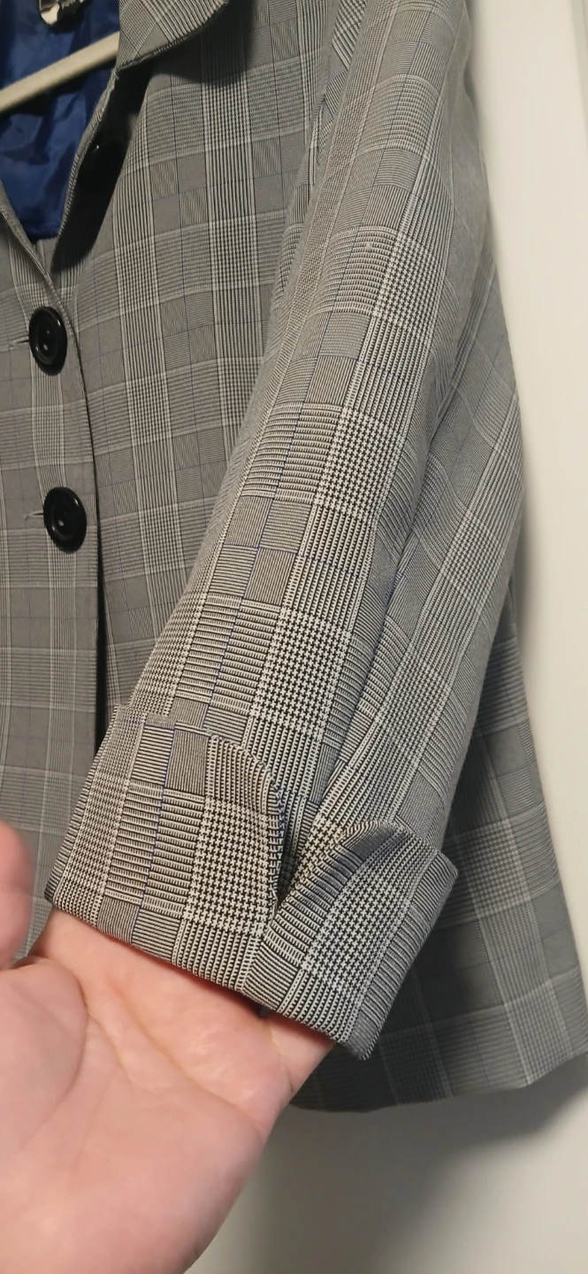 Woman Plaid Jacket - photo 3