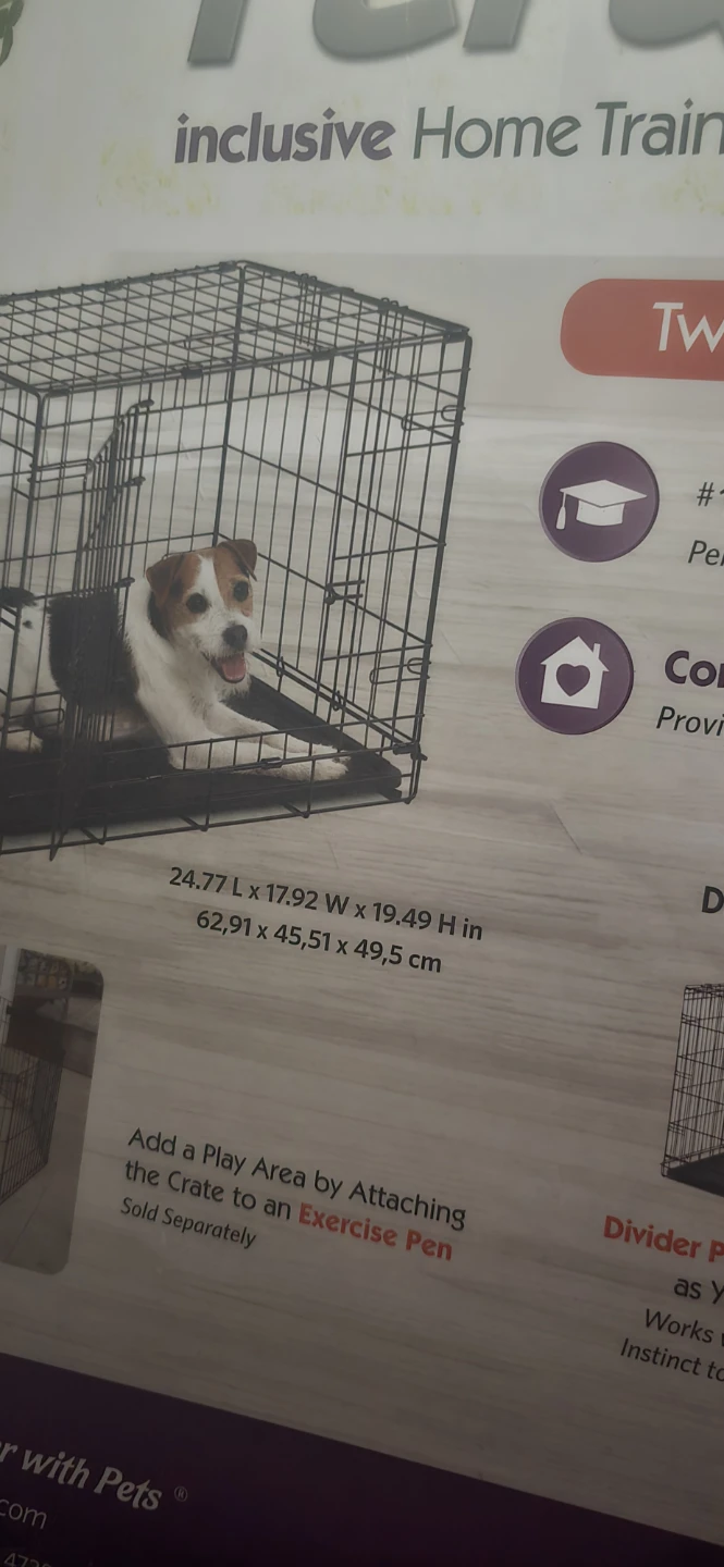 Petmate Home Training Dog Crate