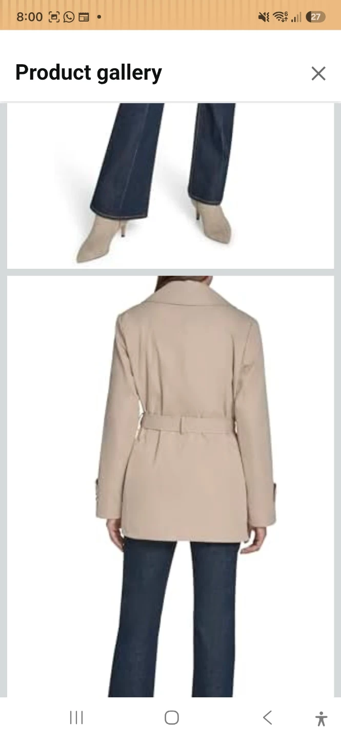 Tommy Hilfiger Women's Beige Trench Coat - photo 3